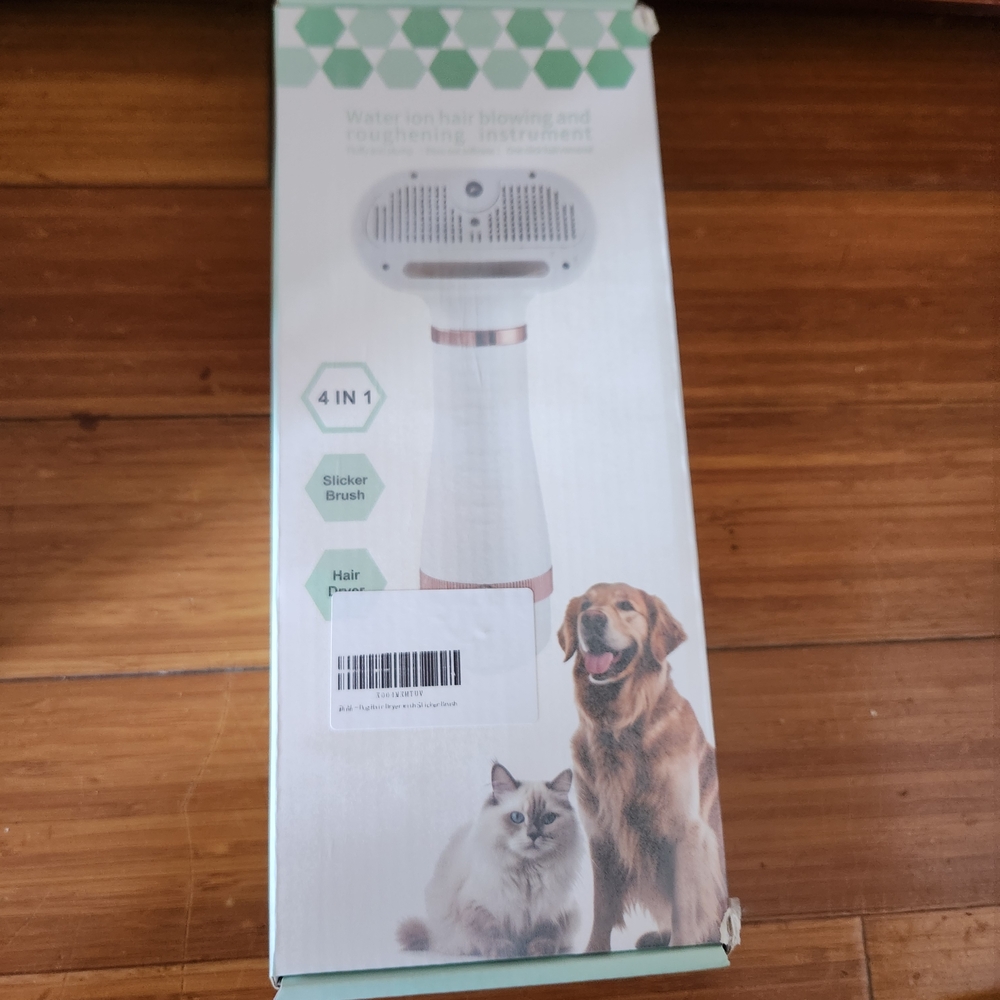 4-in-1 Pet Grooming Tool - White